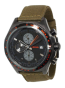 Pasek do zegarka Fossil CH2781 Tekstylia Zielony 22mm